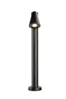 SLV T-Röhre Aluminium Schwarz | Geeignet für 1x GU10